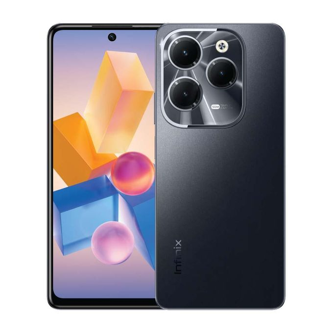 Infinix Hot 40i, 6.56", 256GB + 8GB, 5000 mAh, 4G, Dual SIM - Starlit Black