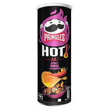 Pringles Sizzlin Spicy BBQ 160g