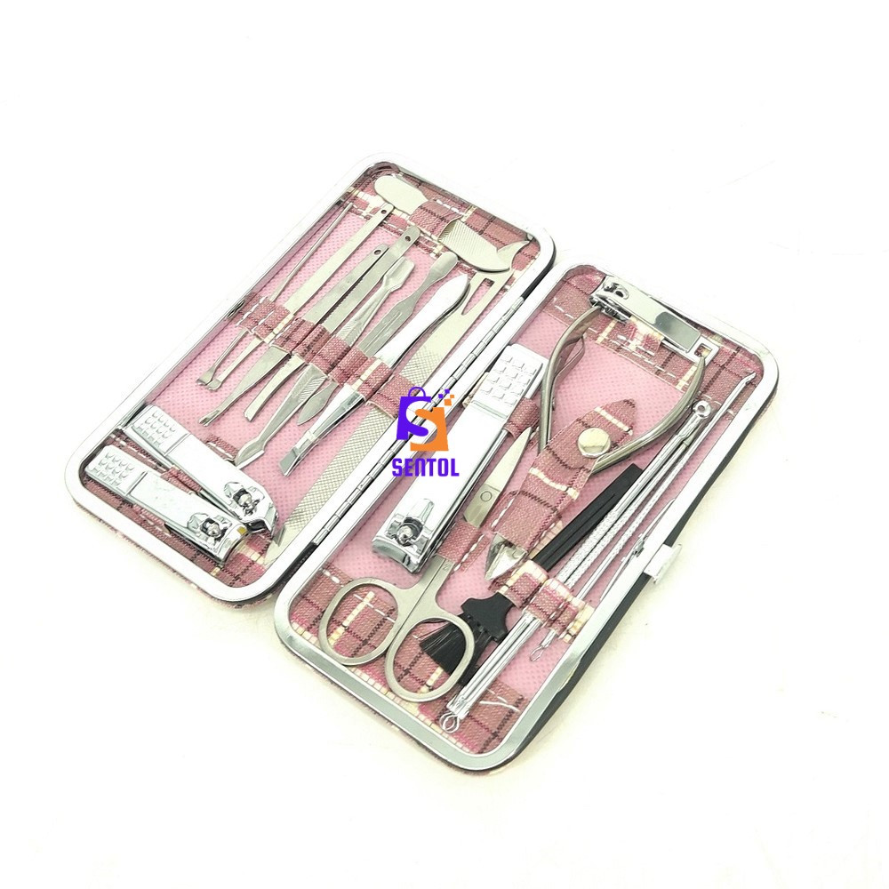 19PCS 19 in 1 Professional Manicure Pedicure Skin Care Set