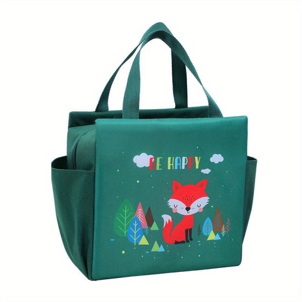 NEW FASHION CLASSIC BENTO LUNCH BAG-GREEN