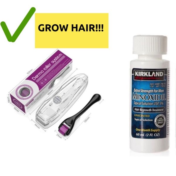 Kirkland Minoxidil + Dermaroller