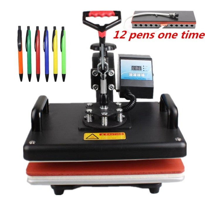 10 in 1 Combo Heat Press Machine Sublimation Heat Press Heat Transfer Machine For T shirt Plate Mug Shoe Pen Cap Phone Case