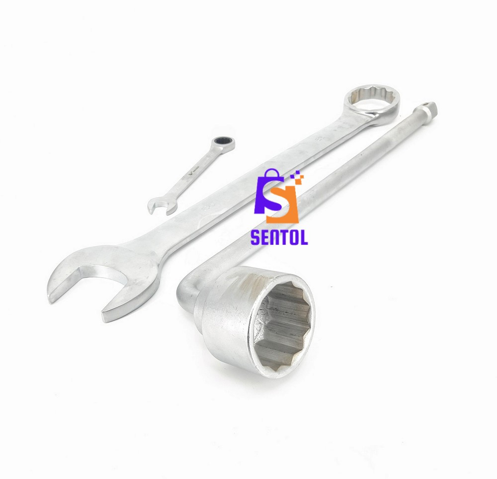 65mm Combination Spanner Wrench, Socket, and L Handle Set