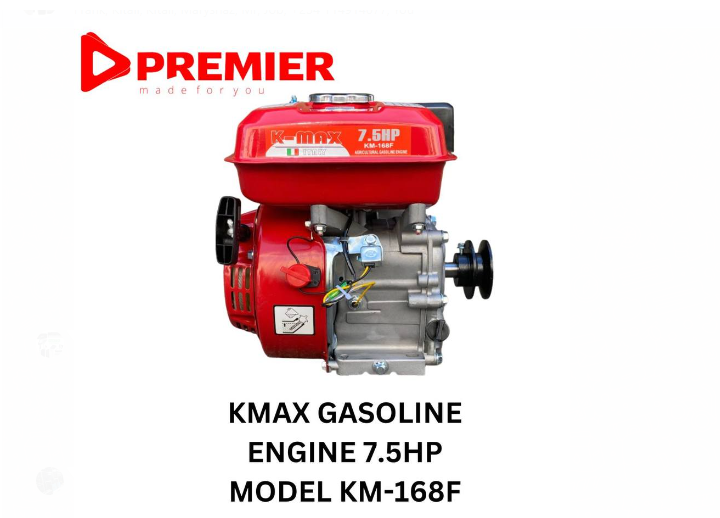 K max gasoline Engine 7.5 hp model km 168F