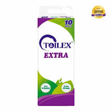 Toilex Toilet Tissue Extra White 10s Unwrapped