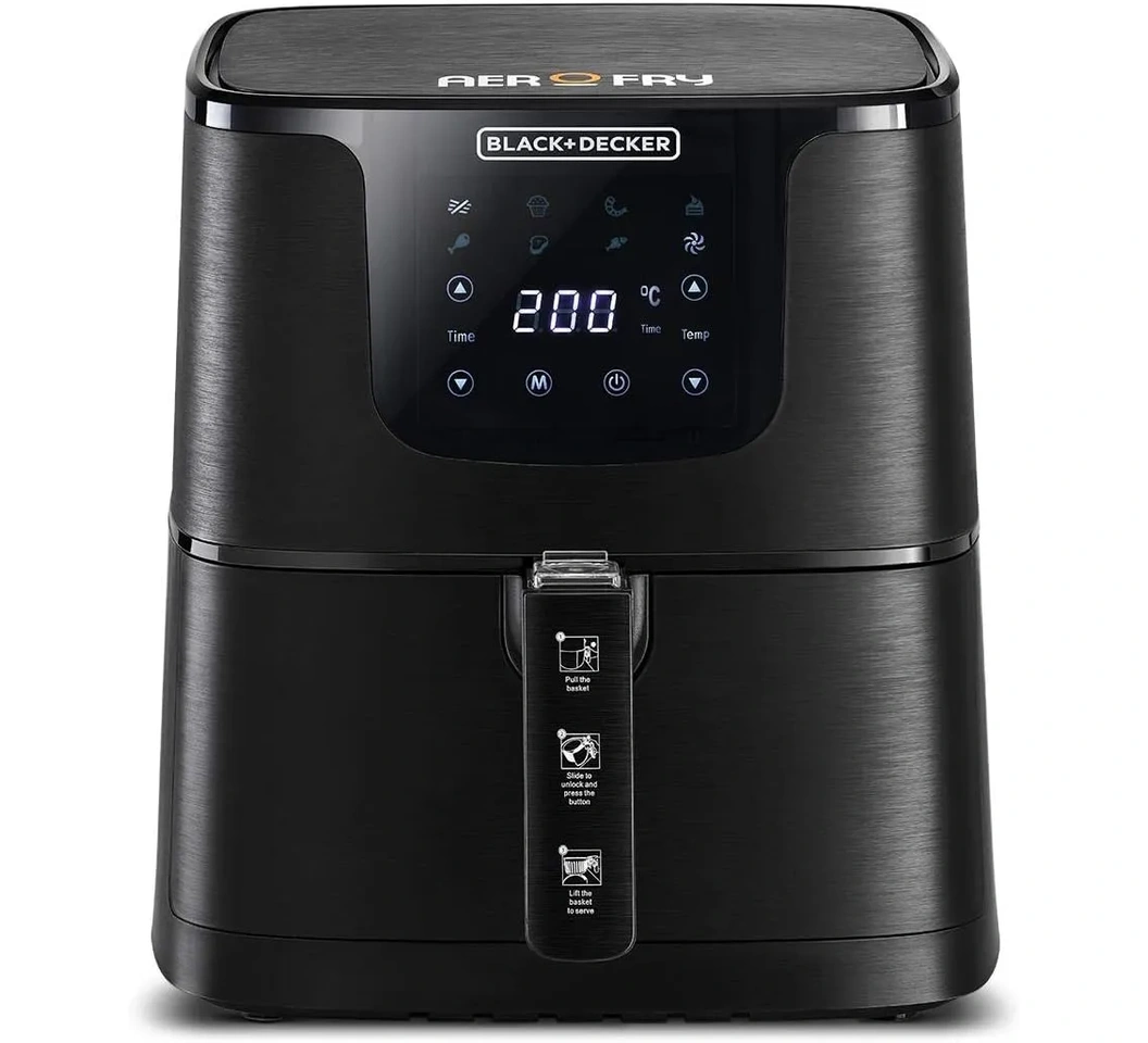 BLACK+DECKER AF700-B5 Digital Airfryer - 5.8L