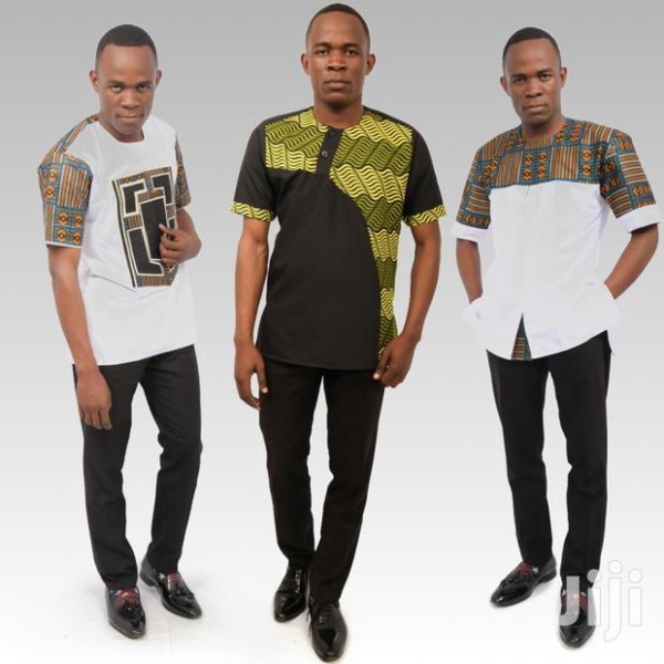 Ready Made Stylish Mens Ankara Shirts