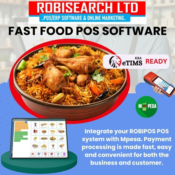 FAST FOOD POINT OF SALE SYSTEM