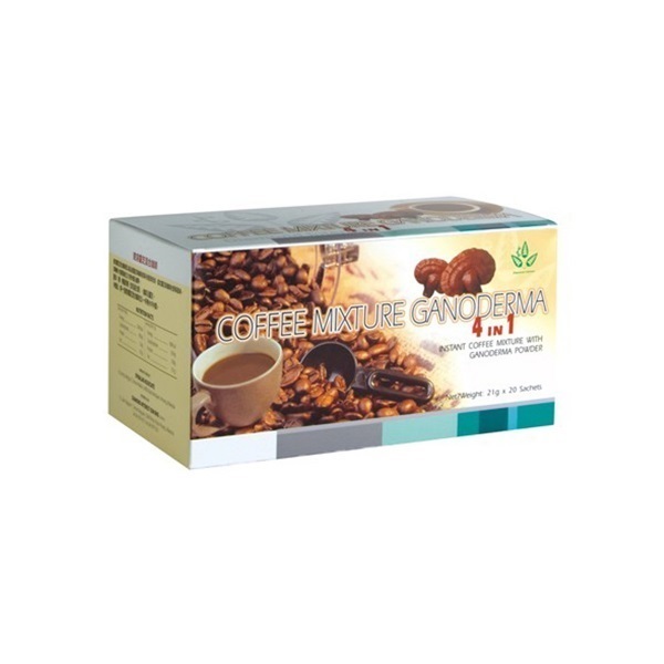 BLACK COFFEE MIXTURE with Ganoderma 2 in 1