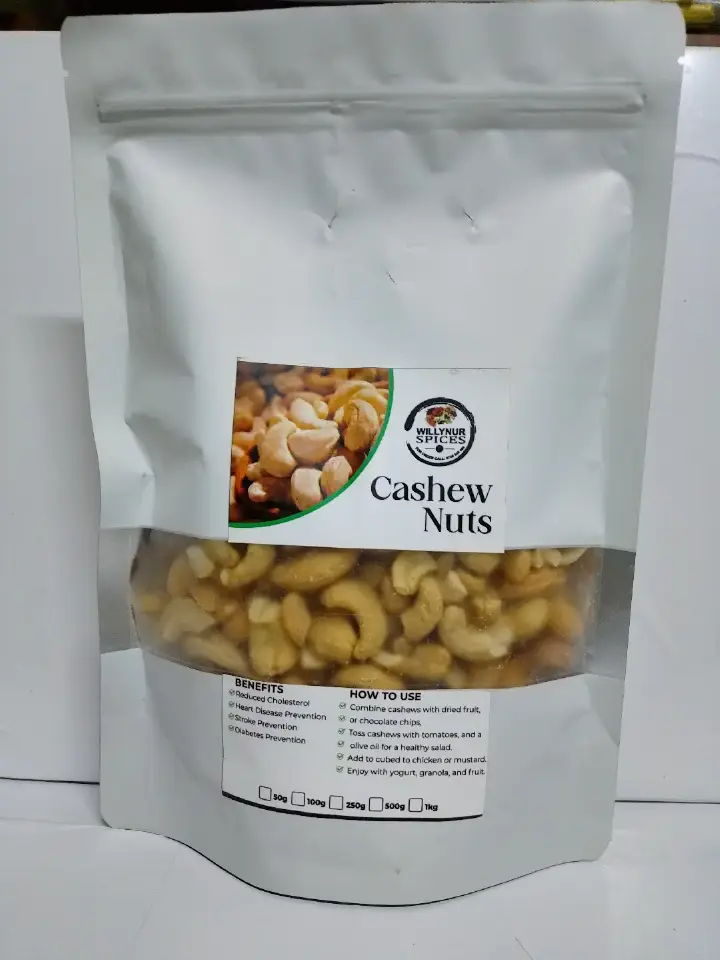 ROASTED AND SALTED CASHEW NUTS (fresh And Crunch)