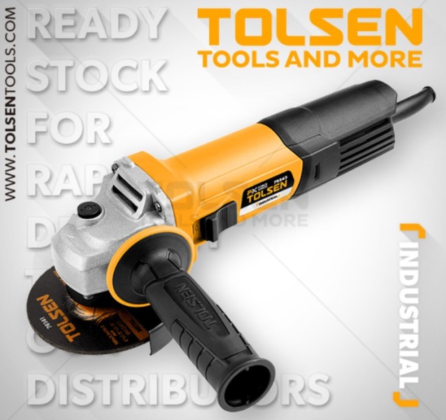 Tolsen Angle Grinder 760W (115MM)