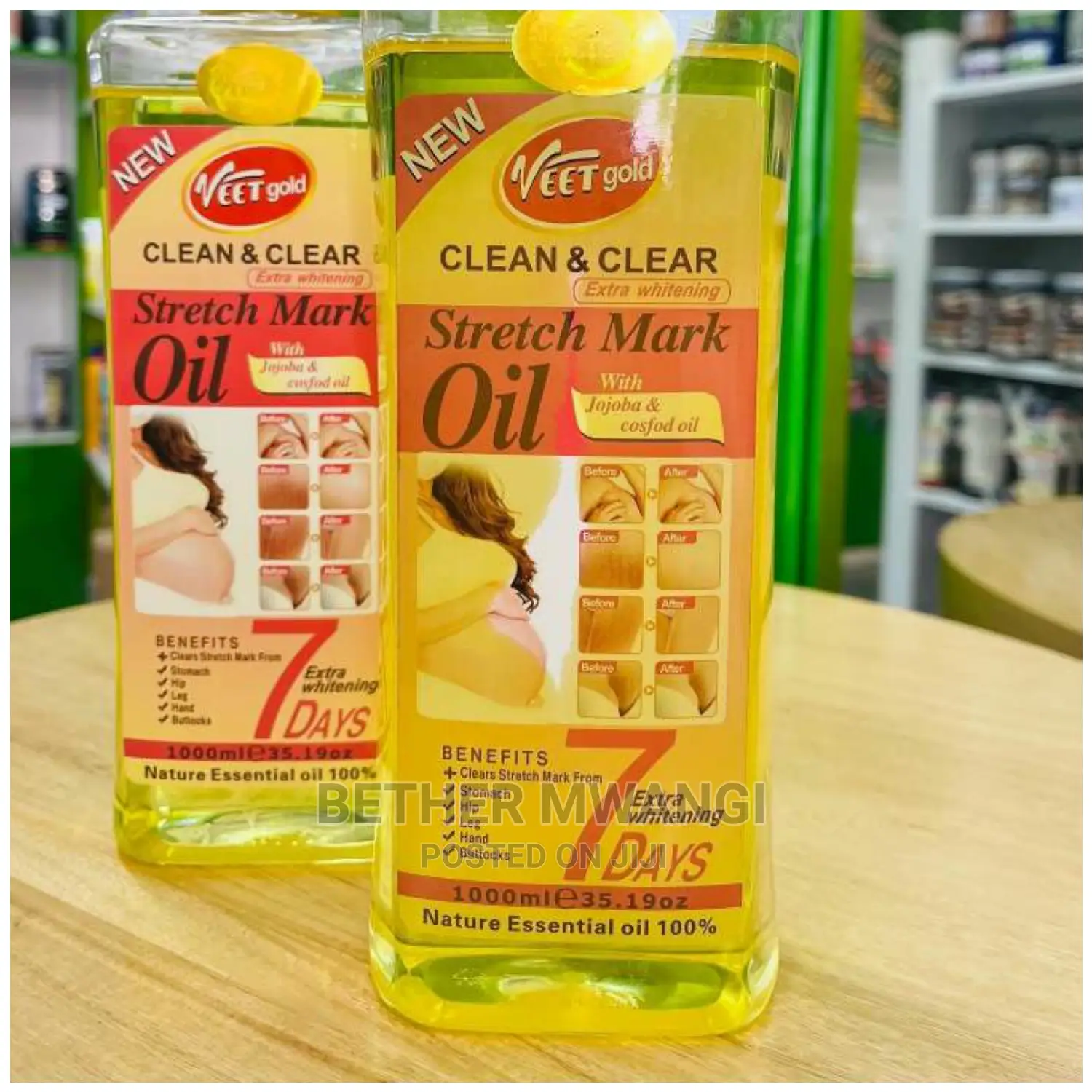 Original Veet Gold Body Oil (1000ml)