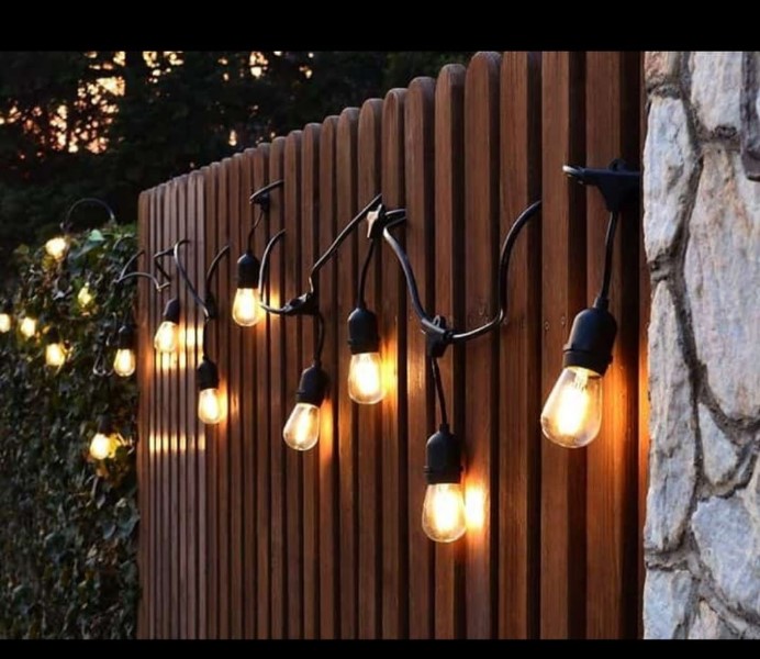 25 LED Solar Bulb Light String Droplet Bulbs Fairy String Light For Outdoor Garden Lawn Solar Lights Party Wedding Decoration