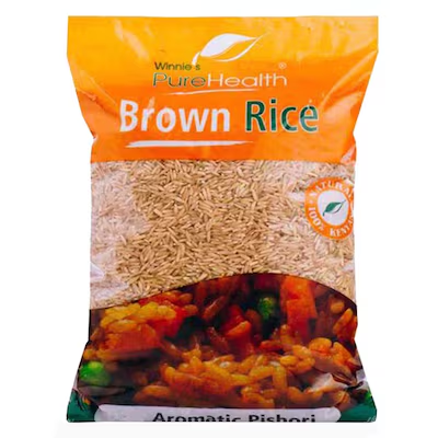 Winnies Pure Health Aromatic Pishori Brown Rice 2Kgx12
