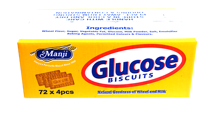 Manji Glucose Biscuits  72Pktsx4Pcsx16g