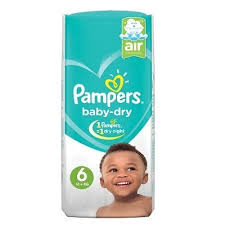 Pampers Babydry Jumbo Packs Junior S6