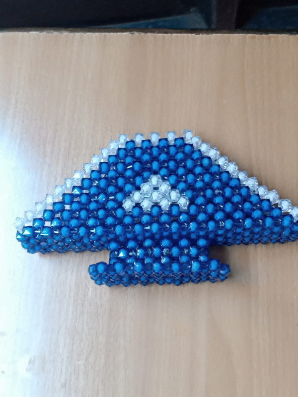 Beaded serviette holder