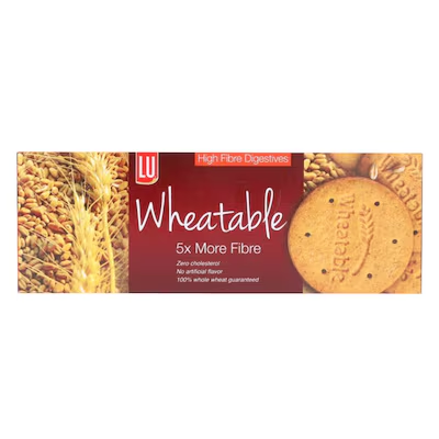 Cadbury Wheatable High Fibre LU Biscuit Fp 1x48