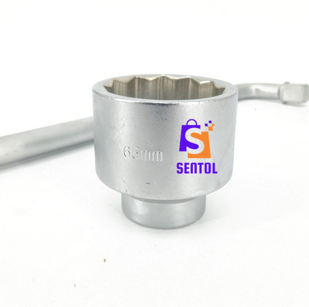 Size 65mm Box Socket Spanner with 1-inch L Handle