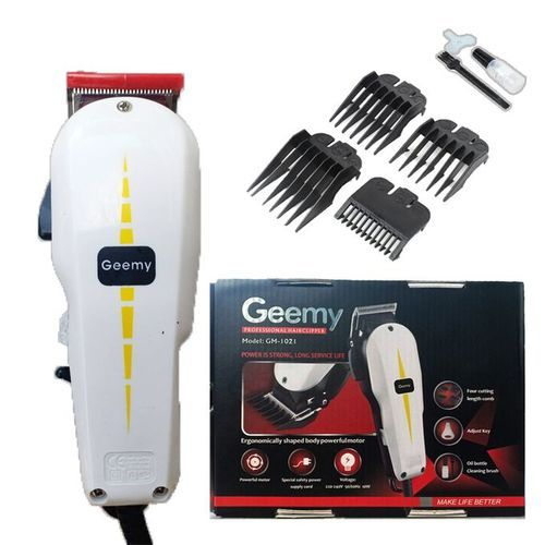 Geemy Electric Hair Trimmer Barbering Machine - Kinyozi