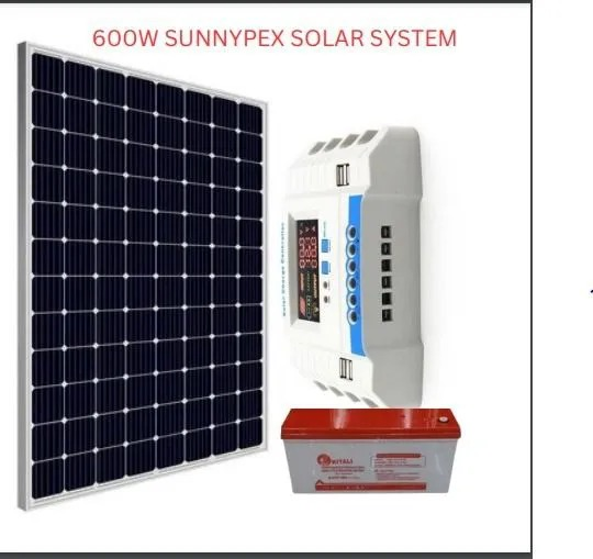 Special offer 600w sunnypex panel, 200ah kitali battery Dry cell 60amps controller Digital controller