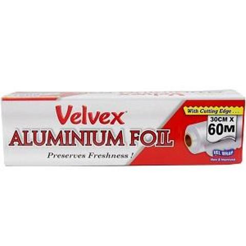 Velvex Aluminium  Catering Foil 30cm(w)x60m(l)