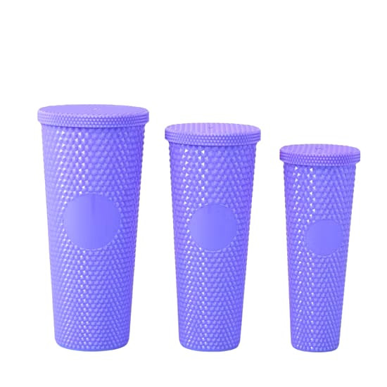 3in1 Starbucks studded tumbler set Blue