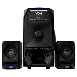 Von VES0652ES 2.1 CH Subwoofer - 65W