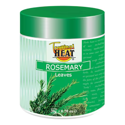 TROPICAL  HEAT ROSEMARY LEAVES 6X20G JARS