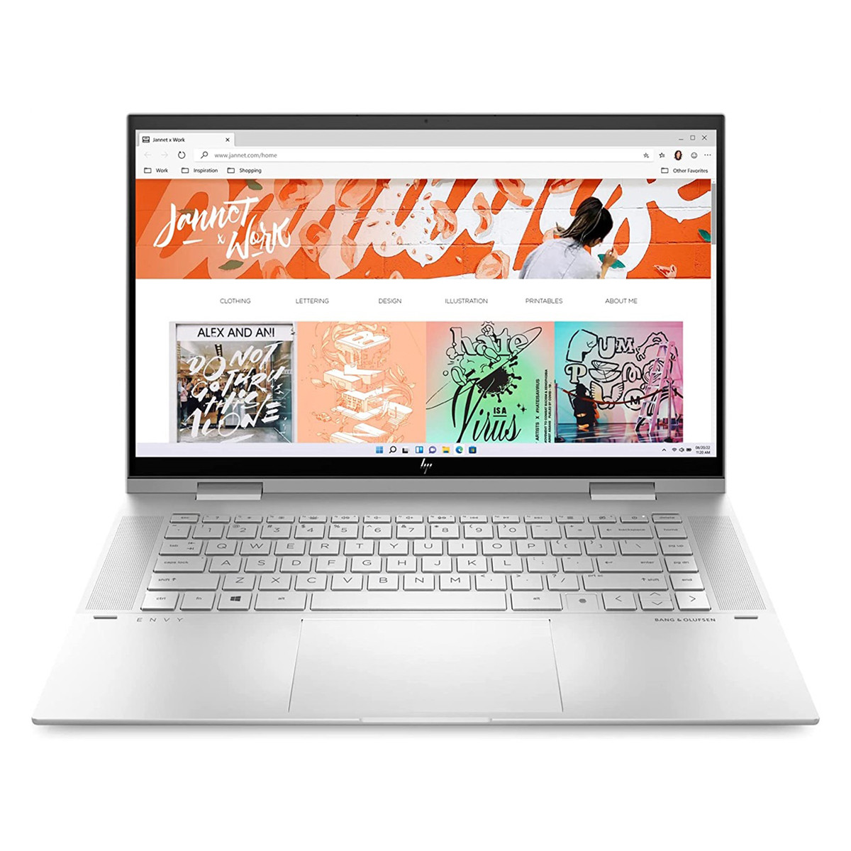 HP Envy X360 15 Intel Core i5-12th Gen, 8GB RAM, 256GB SSD, 15.6″ FHD IPS TouchScreen Display
