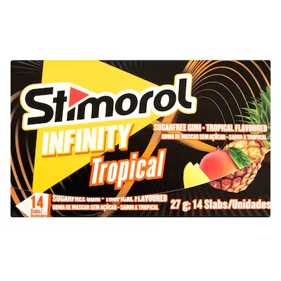 Stimorol Infinity Tropical Chewing Gum 14pcx12x27G