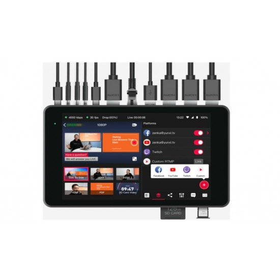 YoloLiv YoloBox Pro Multi-Camera Streaming Monitor