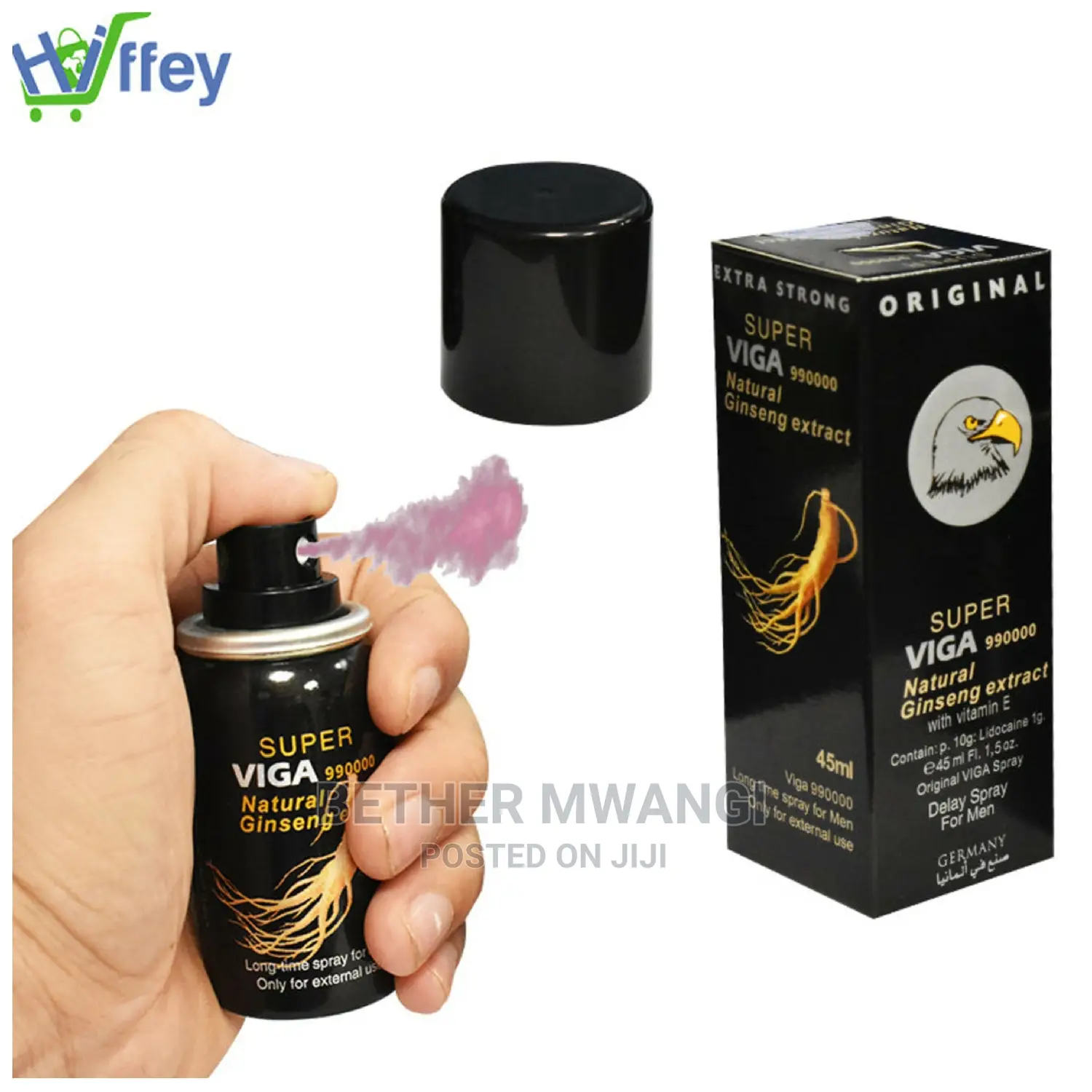 Super Viga 990000 Delay Spray for Men