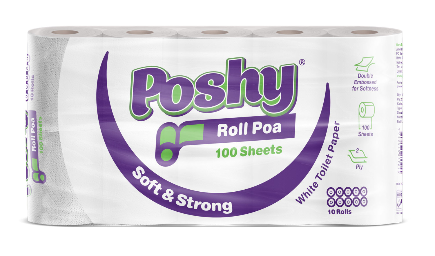 Poshy Roll Poa TENS UNWRAPPED