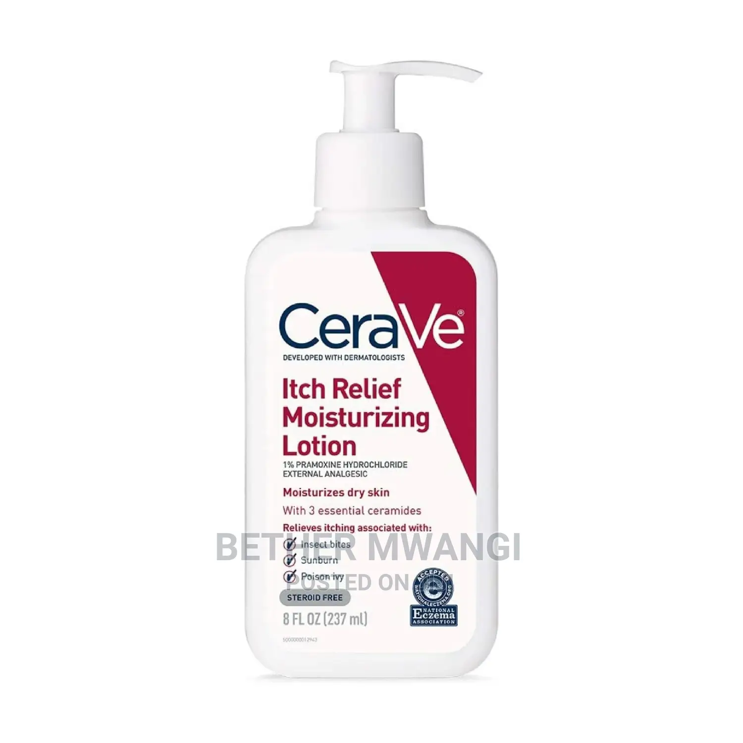 Cerave Itch Relief Moisturizing Lotion (237ml)