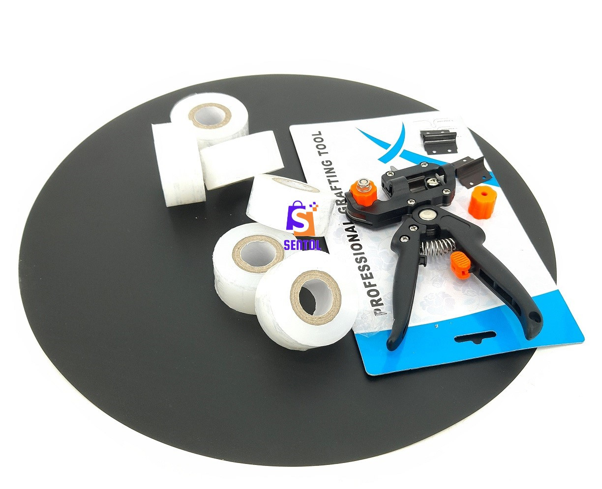 Professional Grafting Tool With 6 Rolls Grafting Tape