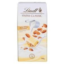 Lindt Swiss C White 12x100GM