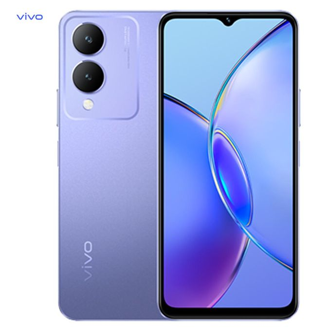 Vivo Y17s - 6.56'', 4GB RAM + 128GB ROM - (Dual SIM) - 5000mAh - Glitter Purple