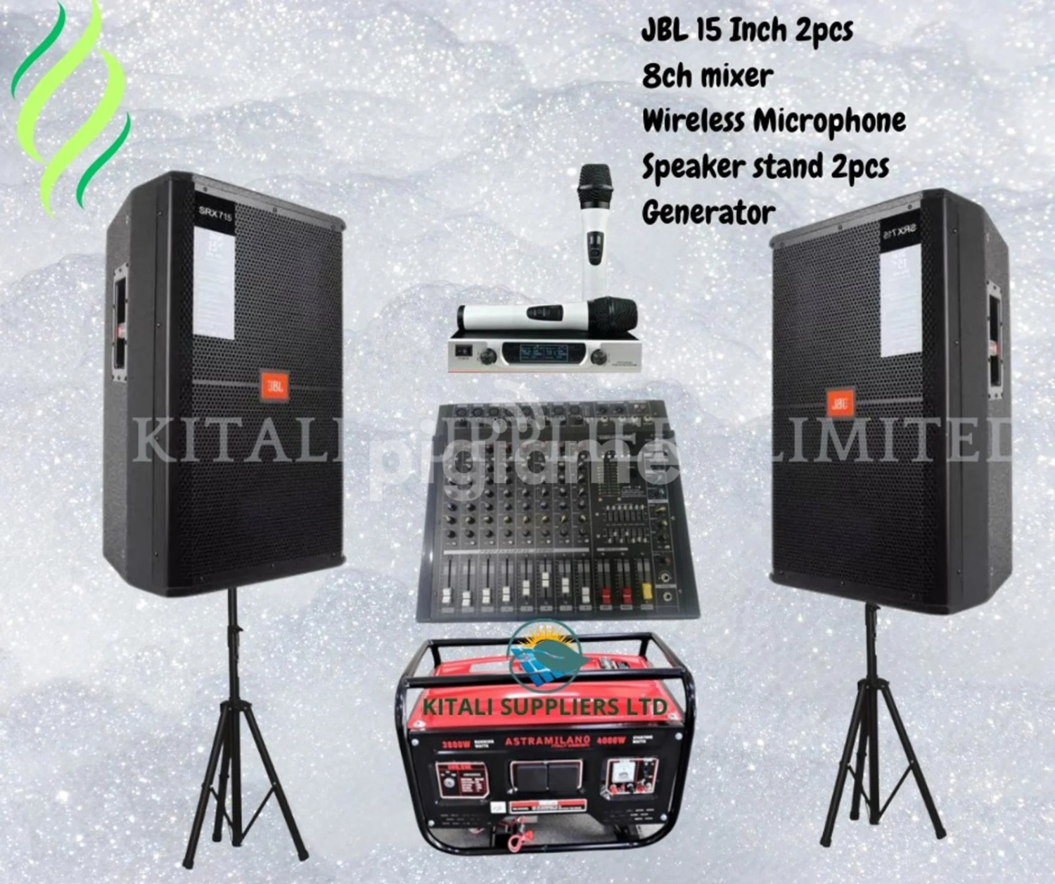 Public address system jbl 15"