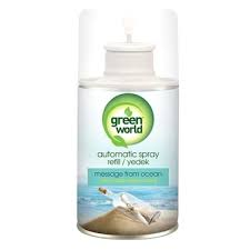 Green World Spray Refill Message From Ocean