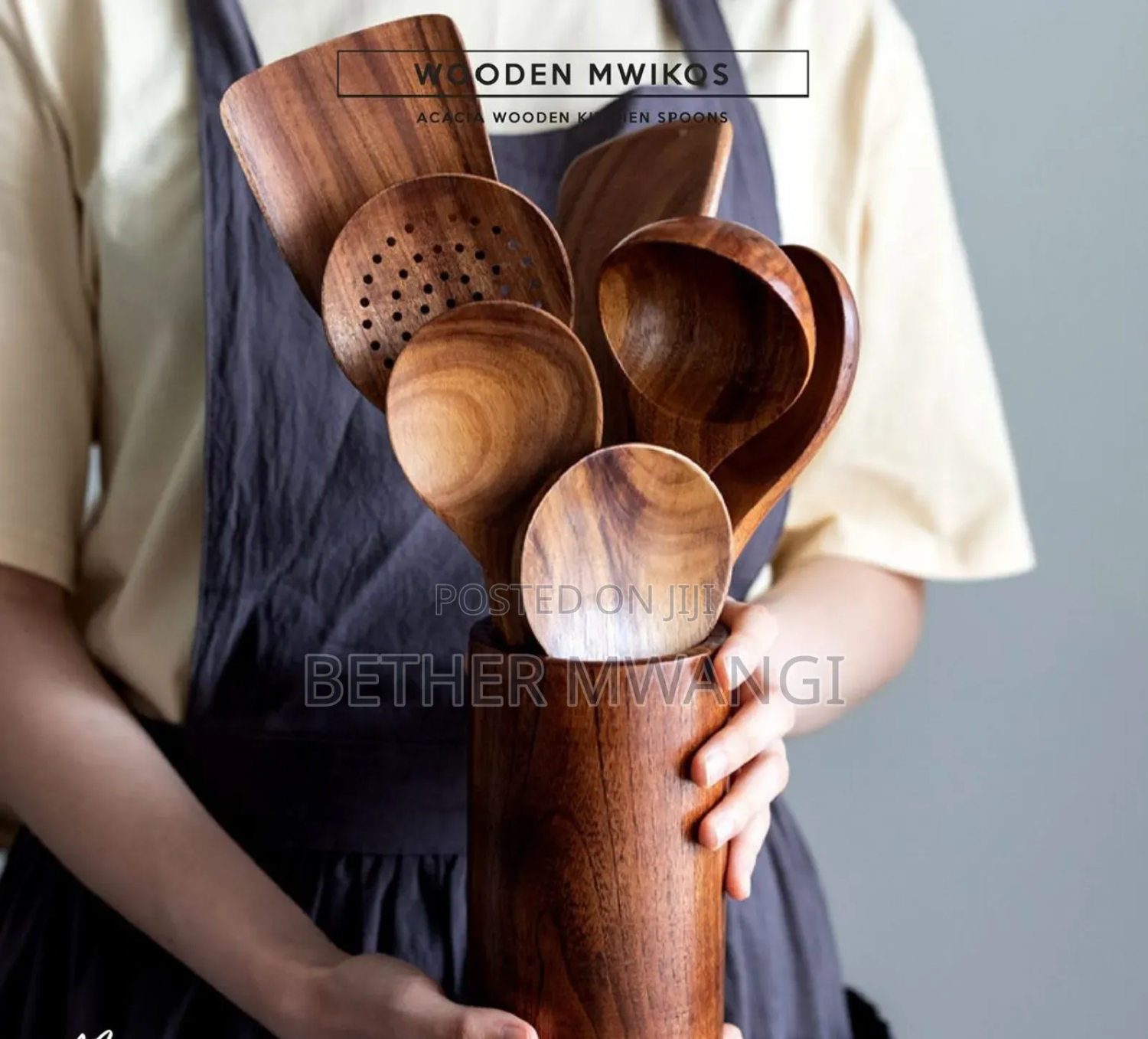 Wooden Cooking Spoon Set