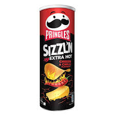 Pringles Sizzlin Spicy Cheese Chili 160g