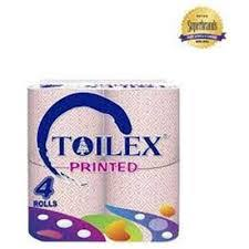 Toilex Toilet Tissue White 4s Unwrapped