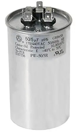 Compressor Capacitor 50+5uF
