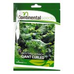 Continental MUSTARD SPINACH GIANT CURLED SEEDS