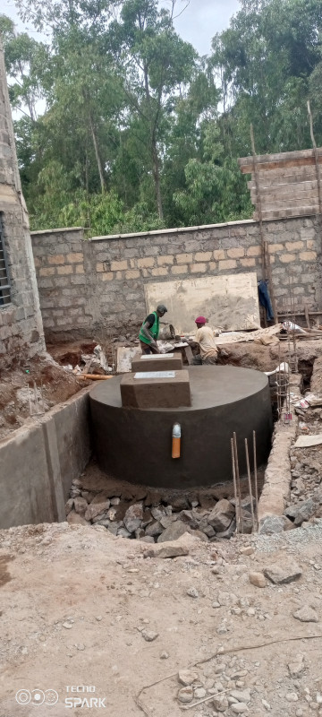 Tonitotec super jumbo biodigester Septic Tank 400 pax