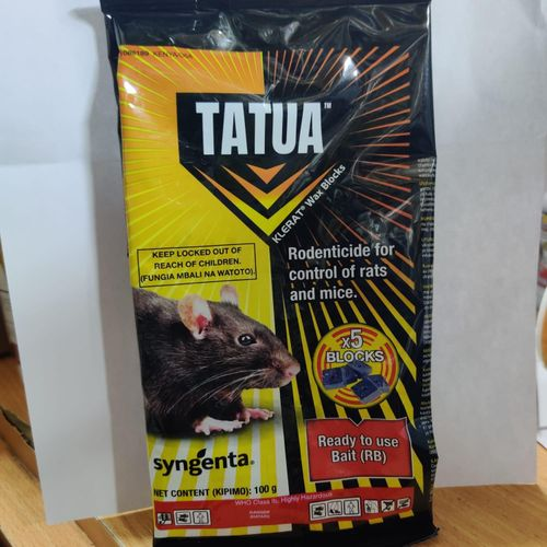 Syngenta Tatua klerat wax blocks rodenticide for rats and mice