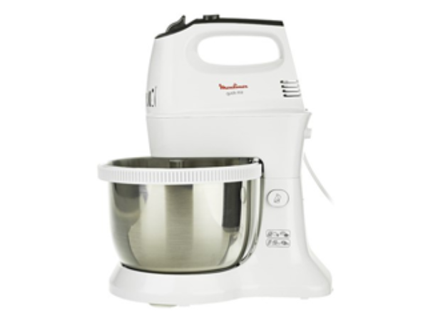 MOULINEX 300W HAND MIXER WITH STAINLESS STEEL BOWL : HM312127