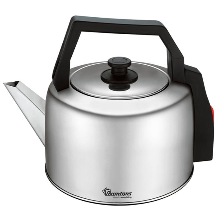 Ramtons Traditional Electric Kettle 5 LITERS STAINLESS STEEL- RM/464
