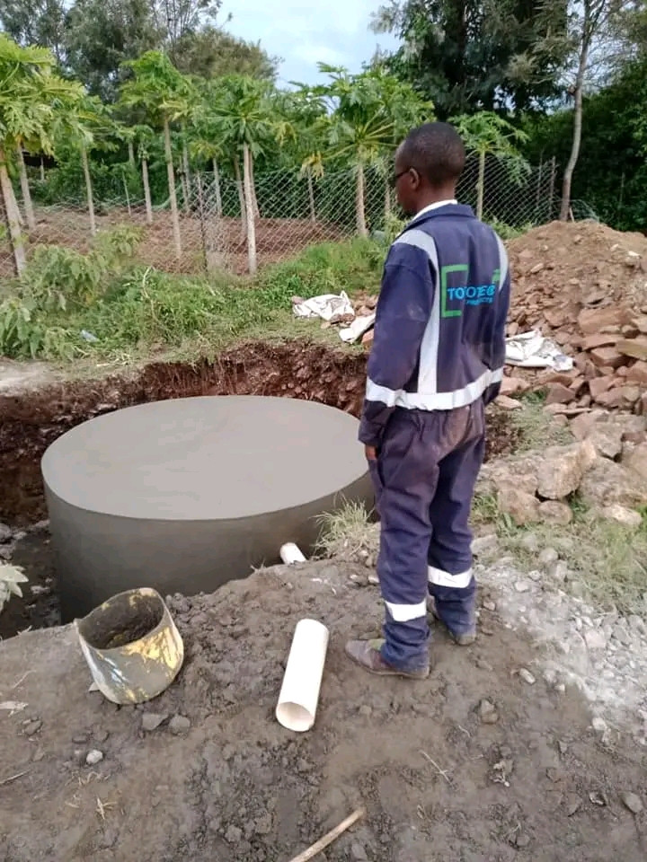 Tonitotec jumbo biodigester septic system